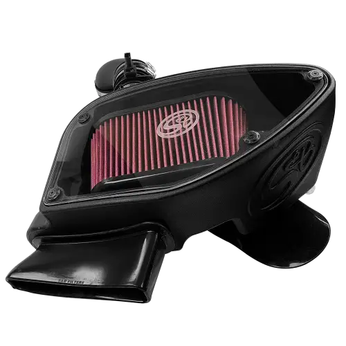 S&B Filters - 75-5099 | S&B Filters Cold Air Intake (2009-2015 Golf, Jetta | 2011-2014 Passat 2.0L TDI) Cotton Cleanable Red