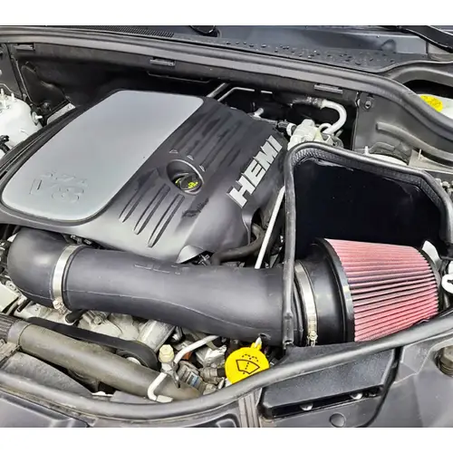 S&B Filters - CAI-DJ57-11 | S&B Filters JLT Cold Air Intake (2011-2023 Durango | Grand Cherokee 5.7L) Cotton Cleanable Red