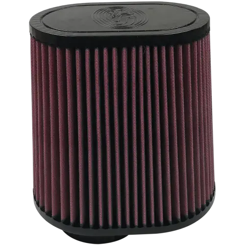S&B Filters - KF-1042 | S&B Filters Air Filter For Intake Kits 75-5028 Cotton Cleanable Red