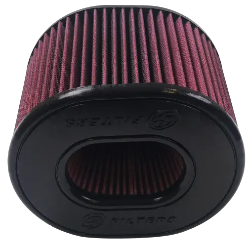 S&B Filters - KF-1068 | S&B Filters Air Filter For Intake Kits 75-5021 Cotton Cleanable Red