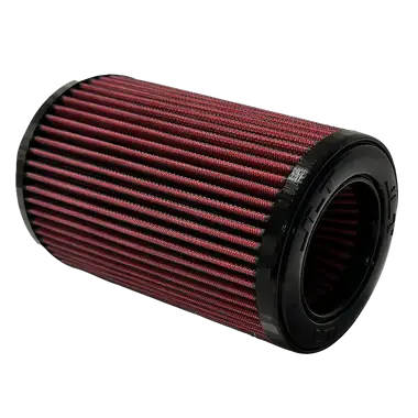 S&B Filters - SBAF49-R | S&B Filters JLT Intake Replacement Filter 4 Inch x 9 Inch Cotton Cleanable Red