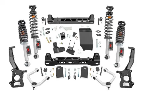 Rough Country - 51543 | Rough Country 7 Inch Lift Kit For Ford Bronco 4WD | 2021-2023 | M1R Reservoir Struts