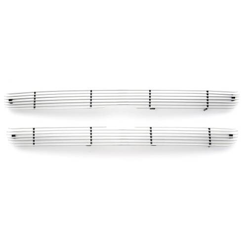 T-Rex Billet - 20075 | T-Rex Billet Series Grille | Horizontal | Aluminum | Polished | 2 Pc | Insert