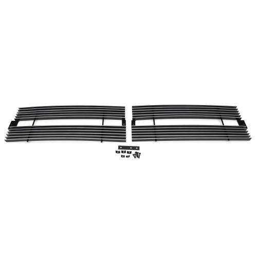 T-Rex Billet - 20450 | T-Rex Billet Series Grille | Horizontal | Aluminum | Polished | 4 Pc | Insert