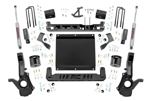 Rough Country - 13230 | Rough Country 4 Inch Lift Kit For Chevrolet Colorado 4WD | 2023-2023 | N3 Shocks