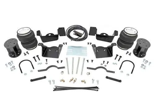 Rough Country - 100345 | Rough Country Air Spring Kit For Chevrolet 2500 / 3500 | 2020-2023 | For Model With 3-5" Lift, Without Onboard Air Compressor