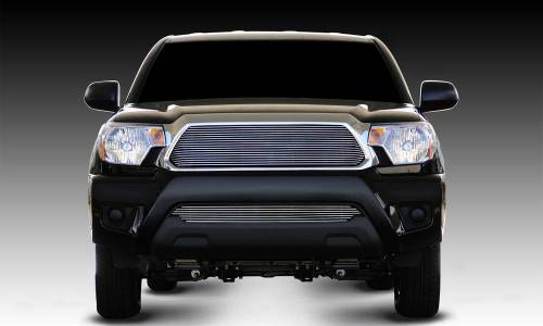 T-Rex Billet - 20938 | T-Rex Billet Series Grille | Horizontal | Aluminum | Polished | 1 Pc | Insert