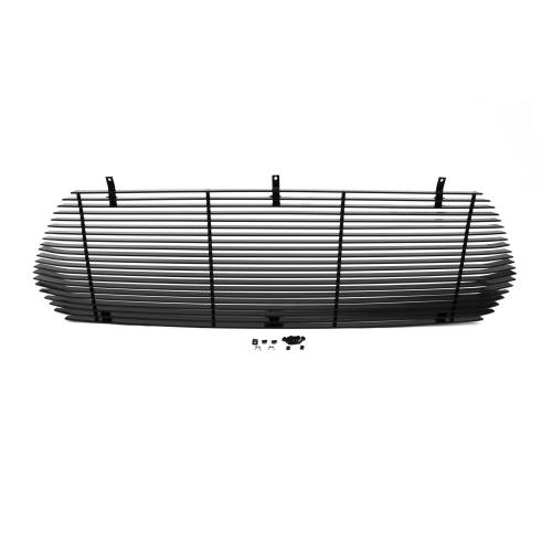 T-Rex Billet - 20942B | T-Rex Billet Series Grille | Horizontal | Aluminum | Black | 1 Pc | Insert | Incl. Logo Mounting Plate