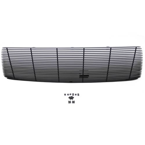 T-Rex Billet - 20961B | T-Rex Billet Series Grille | Horizontal | Aluminum | Black | 1 Pc | Insert