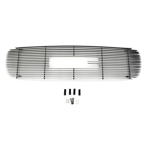 T-Rex Billet - 21175 | T-Rex Billet Series Grille | Horizontal | Aluminum | Polished | 1 Pc | Overlay