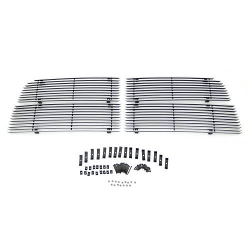 T-Rex Billet - 21451 | T-Rex Billet Series Grille | Horizontal | Aluminum | Polished | 4 Pc | Overlay