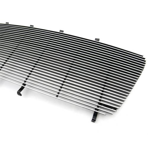 T-Rex Billet - 21556 | T-Rex Billet Series Grille | Horizontal | Aluminum | Polished | 1 Pc | Insert