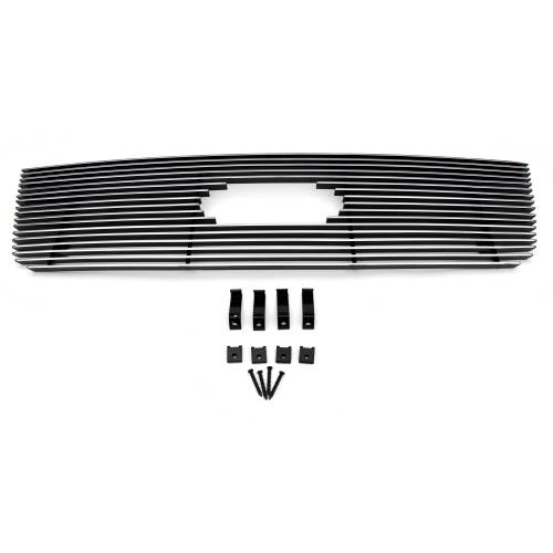 T-Rex Billet - 21662 | T-Rex Billet Series Grille | Horizontal | Aluminum | Polished | 1 Pc | Overlay