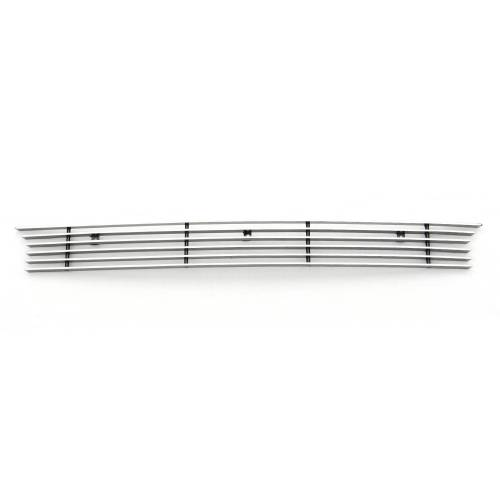 T-Rex Billet - 25452 | T-Rex Billet Series Bumper Grille | Horizontal | Aluminum | Polished | 1 Pc | Insert