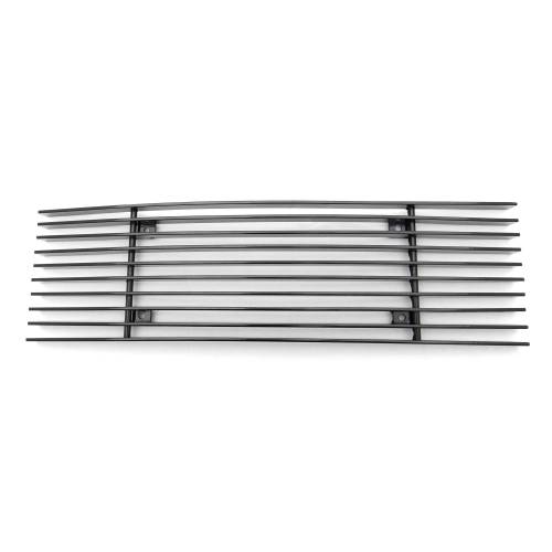 T-Rex Billet - 25569B | T-Rex Billet Series Bumper Grille | Horizontal | Aluminum | Black | 1 Pc | Bolt-On