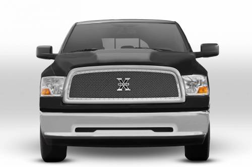 T-Rex Billet - 6714570 | T-Rex X-Metal Series Studded Mesh Grille | Custom Style | Requires Cutting Of Center Bars | [Available While Supplies Last]