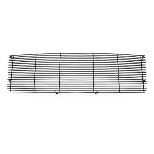 T-Rex Billet - 20205B | T-Rex Billet Series Grille | Horizontal | Aluminum | Black | 1 Pc | Overlay/Insert