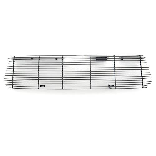 T-Rex Billet - 20965B | T-Rex Billet Series Grille | Horizontal | Aluminum | Black | 1 Pc | Replacement