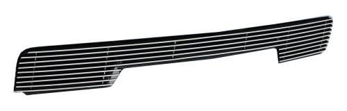 T-Rex Billet - 25117 | T-Rex Billet Series Bumper Grille | Horizontal | Aluminum | Polished | 1 Pc | Overlay