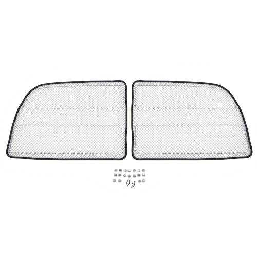 T-Rex Billet - 44452 | T-Rex Sport Series Grille | Small Mesh | Stainless Steel | Chrome | 2 Pc | Replacement