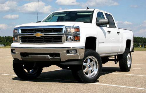 SuperLift - K160 | Superlift 6.5in Suspension Lift Kit with Shadow Shocks (2014-2016 Silverado, Sierra 1500 4WD | OE Cast Steel Control Arms)