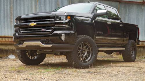 SuperLift - K161B | Superlift 6.5 inch Suspension Lift Kit with Bilstein Shocks (2014-2018 Silverado, Sierra 1500 4WD | OE Aluminum/Stamped Control Arms)