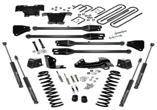 SuperLift - K230 | Superlift 4 inch Suspension Lift Kit with Shadow Shocks (2005-2007 F250, F350 4WD | Diesel)