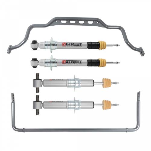 Belltech - 1105SPS | Belltech 0 to 2 Inch Front / 1 to 2.5 Inch Rear Complete Lowering Kit with Street Performance Struts & Sway Bars (2021-2026 Tahoe, 2021-2024 Yukon 2WD/4WD)