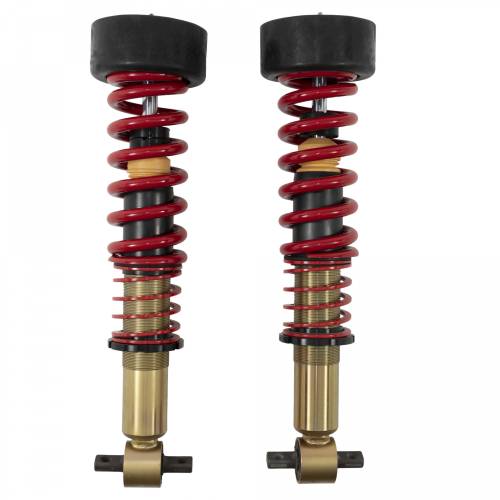 Belltech - 15003 | Belltech 1-3 Inch Height Adjustable Lowering Coilover Kit (2019-2026 Silverado/Sierra 1500 2WD/4WD
