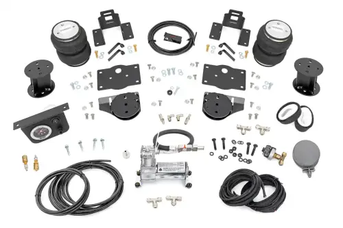 Rough Country - 100356C | Rough Country Air Spring Spacers Kit For Ram 1500 4WD | 2019-2025 | With 6 Inch Lift, With Onboard Air Compressor