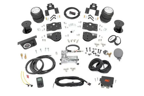 Rough Country - 100356WC | Rough Country Air Spring Spacers Kit For Ram 1500 4WD | 2019-2023 | With 6 Inch Lift, With Onboard Air Compressor & Wireless Remote