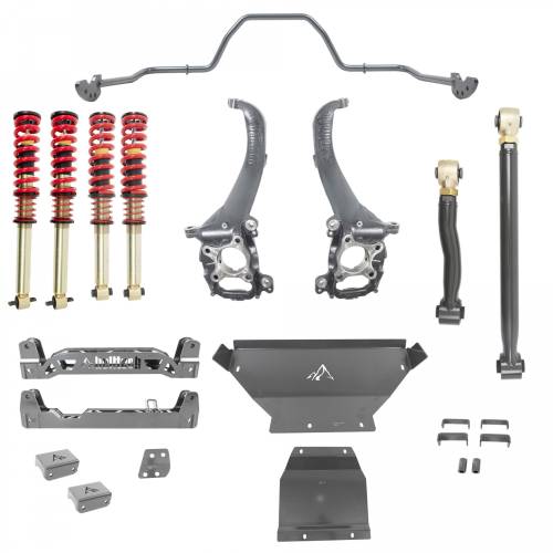 Belltech - 152600HK | Belltech 4-7.5 Inch Complete Lift Kit with Trail Performance Coilovers (2021-2023 Bronco 4WD | W/O Sasquatch)