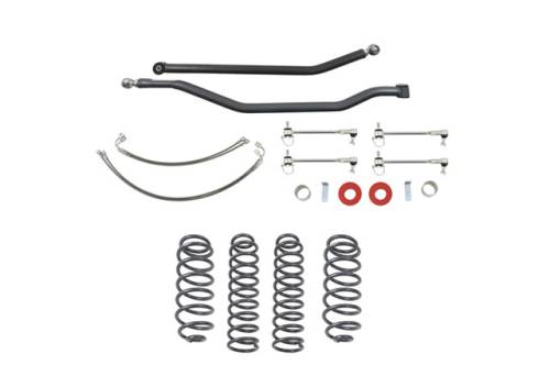 Belltech - 153201TPS | 2007-2018 Wrangler Rubicon Unlimited JK 4dr 4" Lift w/ Rear Sway Bar