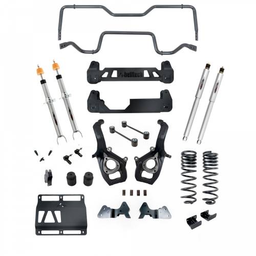 Belltech - 153713TPS | Belltech 6-9 Inch Complete Lift Kit with Trail Performance Struts & Shocks (2019-2024 Ram 1500 2WD)