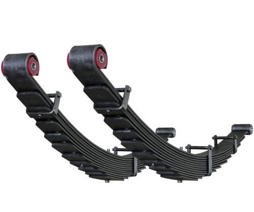 Carli Suspension - CS-FEX-FSP-F-73 | Carli Suspension Front Progressive Leaf Spring Kit For Ford Excursion 4WD | 2000-2002 | 7.3L Diesel | 4.5" Lift