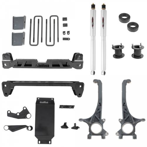 Belltech - 154301BK6 | Belltech 6 Inch Complete Lift Kit with Trail Performance Rear Shocks (2016-2023 Tacoma 4WD)