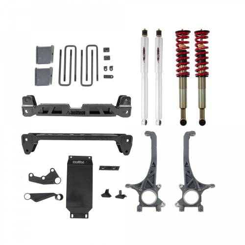 Belltech - 154301TPC | Belltech 4-6 Inch Complete Lift Kit with Trail Performance Coilovers & Shocks (2016-2023 Tacoma 4WD)