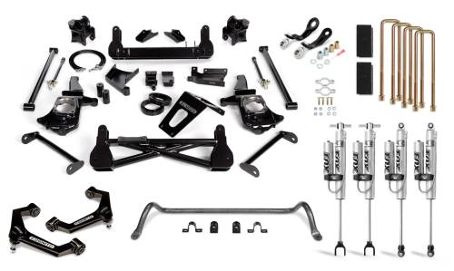 Cognito Motorsports - 110-P0980 | Cognito 7 Inch Performance Lift Kit with Fox PSRR 2.0 Shocks (2011-2019 Silverado, Sierra 2500 HD, 3500 HD 2WD/4WD)