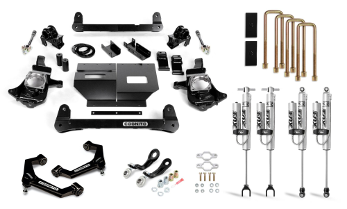 Cognito Motorsports - 110-P0967 | Cognito 4-Inch Performance Lift Kit with Fox PSRR 2.0 Shocks (2011-2019 Silverado/Sierra 2500/3500 2WD/4WD)