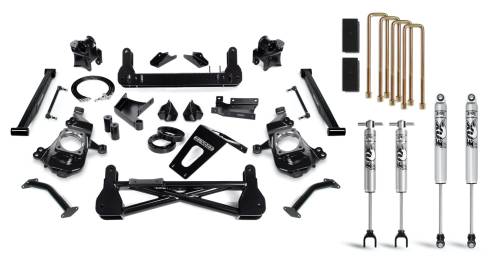 Cognito Motorsports - 110-P1032 | Cognito 7-Inch Standard Lift Kit with Fox PSMT 2.0 Shocks For (2020-2024 Silverado, Sierra 2500 HD, 3500 HD 2WD/4WD)