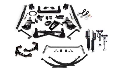 Cognito Motorsports - 210-P1175 | Cognito 7 Inch Elite Lift Kit with Elka 2.5 Shocks (2011-2019 Silverado, Sierra 2500 HD, 3500 HD 2WD/4WD)