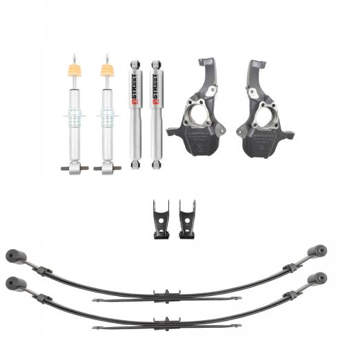 Belltech - 350345SP | Belltech Front And Rear Complete Kit W/ Street Performance Struts