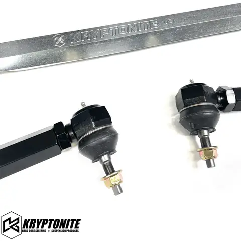 Kryptonite - KRCLP10 | Kryptonite SS Series Center Link Tie Rod Package (2001-2010 Silverado, Sierra 2500 HD, 3500 HD)