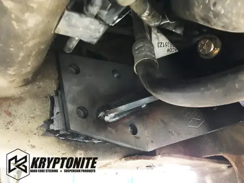 Kryptonite - KRGUSSET10 | Kryptonite Idler Support Frame Gusset (2001-2010 Silverado, Sierra 2500 HD, 3500 HD)