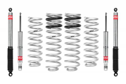 Eibach - E80-27-001-03-22 | Eibach Pro-Truck-Lift-Kit Stage 1 (Set of 4 Shocks + 4 Springs)