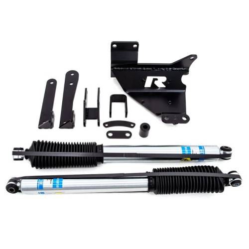 ReadyLIFT Suspensions - 77-1320 | ReadyLift Dual Steering Stabilizer with Bilstein Shocks (2014-2023 Ram 2500, 2013-2023 Ram 3500)
