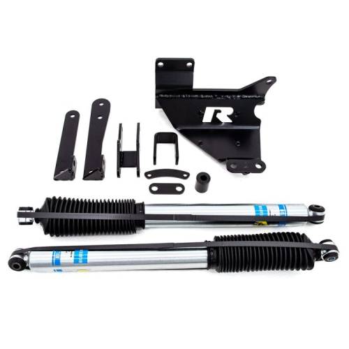 ReadyLIFT Suspensions - 77-1320 | ReadyLift Dual Steering Stabilizer with Bilstein Shocks (2014-2024 Ram 2500, 2013-2024 Ram 3500)