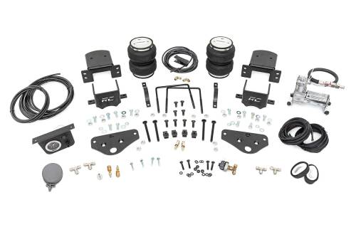 Rough Country - 10016AC | Rough Country Air Spring Kit w/compressor | Ford F-250/F-350 Super Duty (17-22)