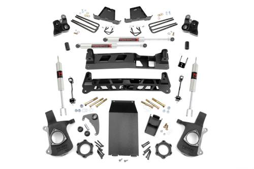Rough Country - 25840 | Rough-Country 4 Inch Lift Kit | M1 | Chevrolet Silverado & GMC Sierra 1500 4WD (1999-2006 & Classic)