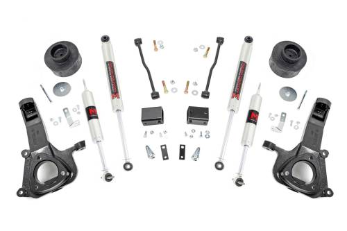 Rough Country - 30740 | Rough Country 4 Inch Lift Kit | M1 | Ram 1500 2WD (2009-2018)